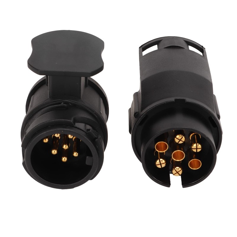 aqxreight Trailer Socket Adapter, 7-Pin to 13-Pin and 13-Pin to