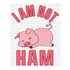 CafePress I Am Not Ham Animal Liberation Vegan Veggie Gift