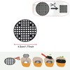 SquEqu 200 Pack Plant Pots Hole Mesh Pad Plastic Flower