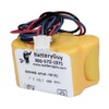 BatteryGuy 7.2V 400mAh Nickel Cadmium Battery - BGN400-6FWP-901EC (Rechargeable)