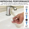 DULZEN Pack of 6 Sink Overflow Cover Overflow Covers for