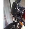 SINLIRU Motorcycle Windshield Front Fly Screen Universal Windscreen