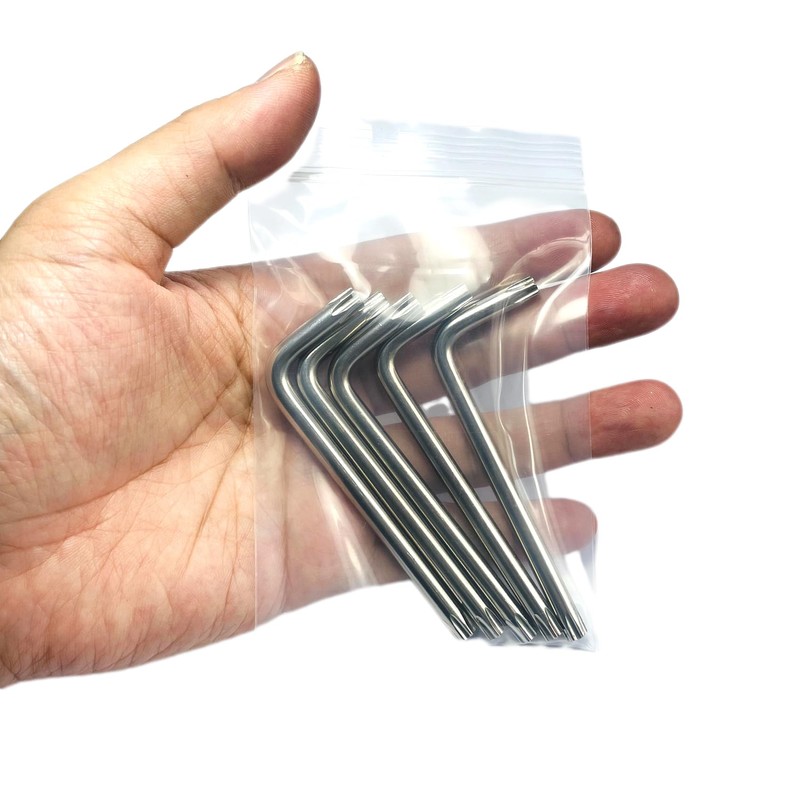 ZDingTech 5pcs T30 Torx Bit T30 Anti Tamper Proof Torx