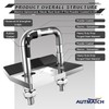 AUTMATCH Hitch Tightener Anti-Rattle Clamp, Heavy Duty Hitch Stabilizer for