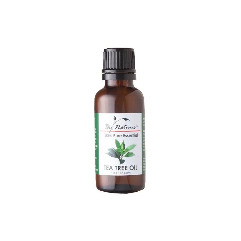 By Natures 100% Pure Essential Tea Tree Oil 1.0 Fl