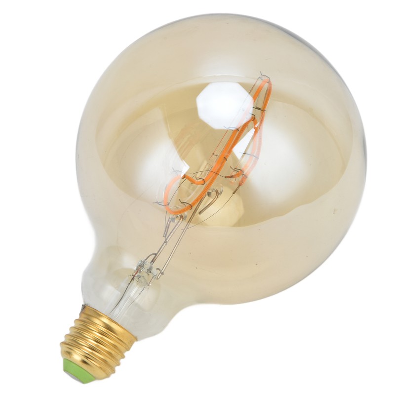 G125 E27/E26 LED Bulbs Dimmable 4W Transparent Music Note Filament