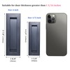Dontay Pocket Door Pull Handle,304 Stainless Steel,Rectangle Recessed Flush Finger
