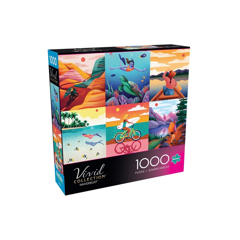 Buffalo Games - Wanderlust - 1000 Piece Jigsaw Puzzle