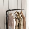 Metal Coat Rack Bracket Finish Stable Marble Base with High-end