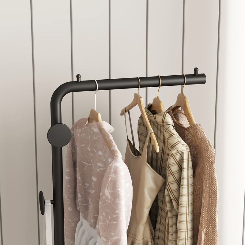 Metal Coat Rack Bracket Finish Stable Marble Base with High-end