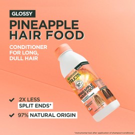 Garnier Fructis Hair Food Glossy Pineapple Conditioner for long, dull hair, 350ml