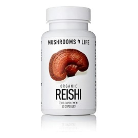 Mushrooms 4 Life Reishi Orgánico 60 Cápsulas