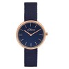 s.Oliver Women's Quartz Watch Analogue with Textile Strap, Waterproof, Comes