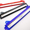 BAZIC Paper Punch 3 Hole 1/4" w/ 10" Ruler Paper