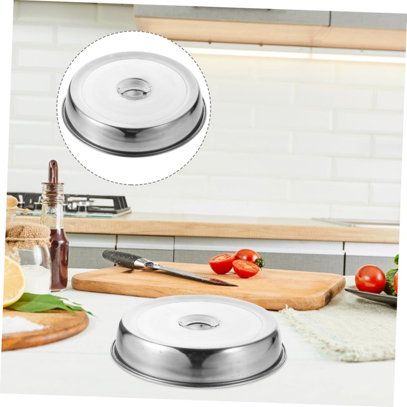 OHPHCALL Stainless Steel Steak Cover Heat Resistant Cooking Dome for