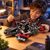 Black Spaceship Vehicle Model – Movie-Inspired Sci-Fi Desktop Ornament and