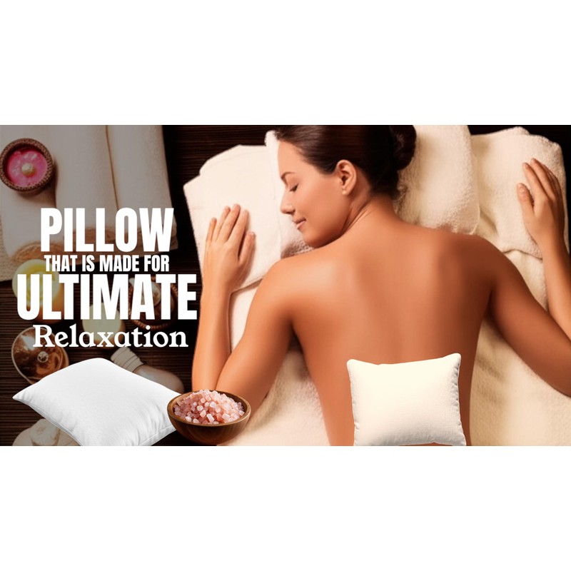 Generic Himalayan Natural Salt Therapy Pillow C 8x6 Inch with