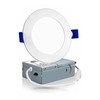 Meconard 1 Pack 6 Inch Ultra-Thin LED Recessed Ceiling Light,