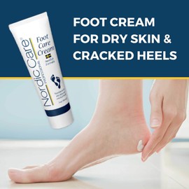 Nordic Care Foot Care Cream Intensive Repair | 10% Urea Treats Severely Dry Feet & Cracked Heels | Noticeable Results In Days