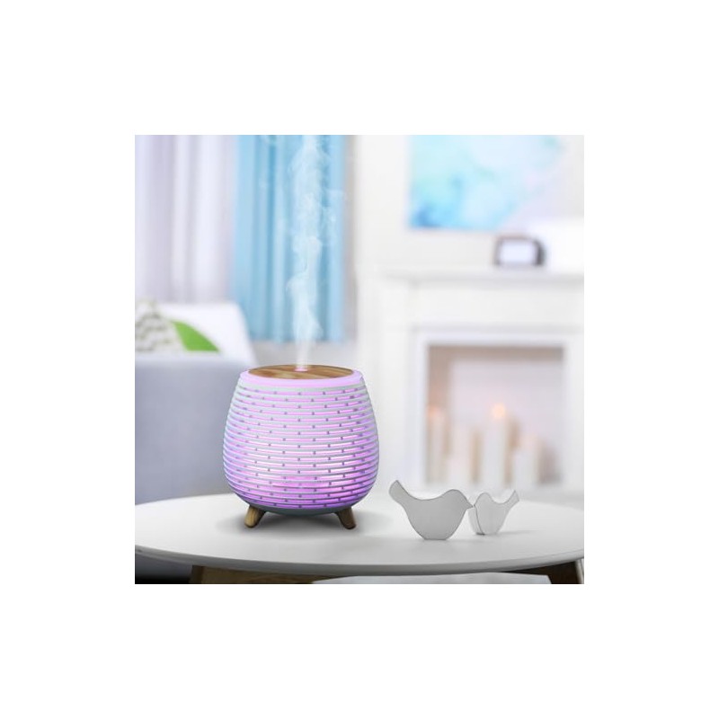 ZEN AR?ME Zen'ar?me Diffusor ?therisches ?l Lola, Ultraschalldiffusoraromatherapie, USB -elektrische