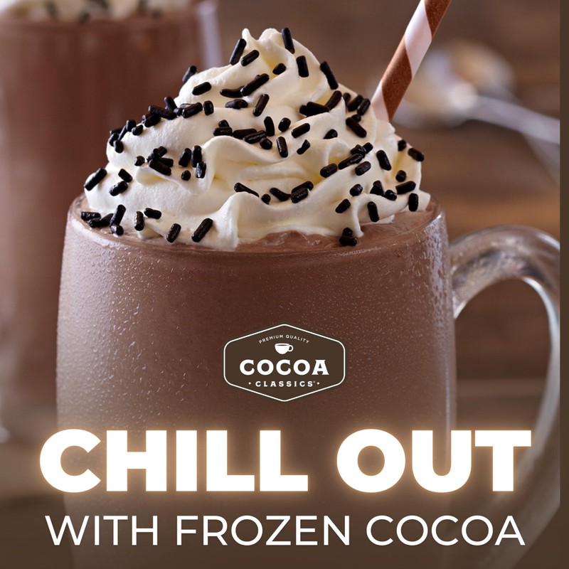 Cocoa Classics Raspberry Cocoa Mix, Hot Chocolate, Made with Nonfat