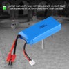 1 Pcs 2S 7.4V 25C 2000mAh Solid Banana Plug Rechargeable