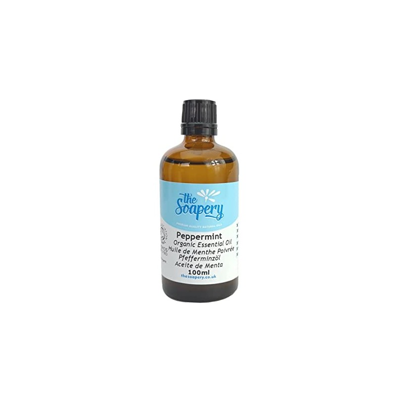 Peppermint Organic Essential Oil 100ml - 100% Pure and Natural