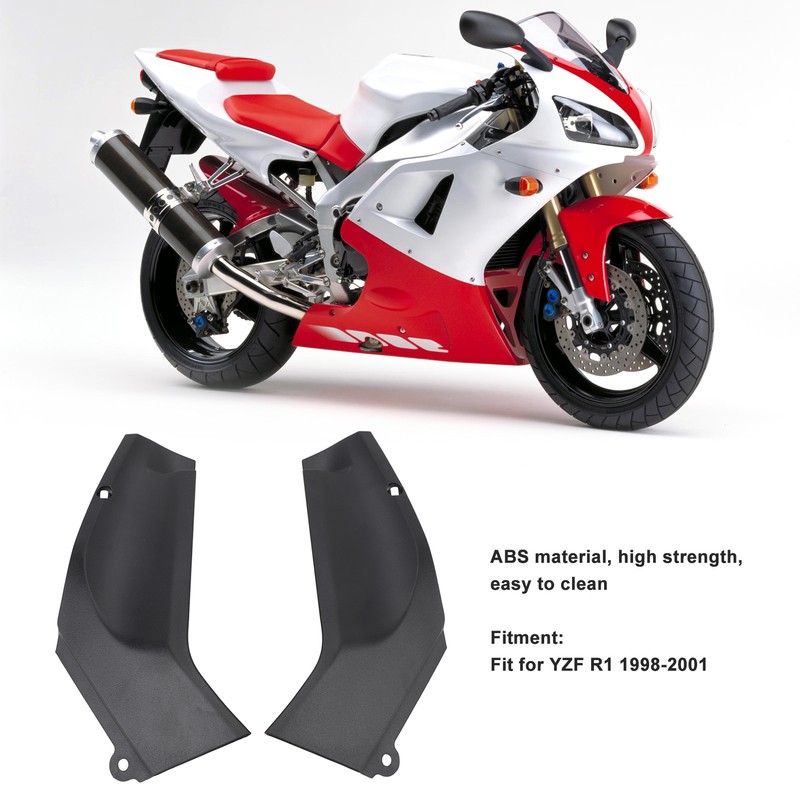 Gas Tank Side Fairing Panel Plastic Impact Resistant Left Right