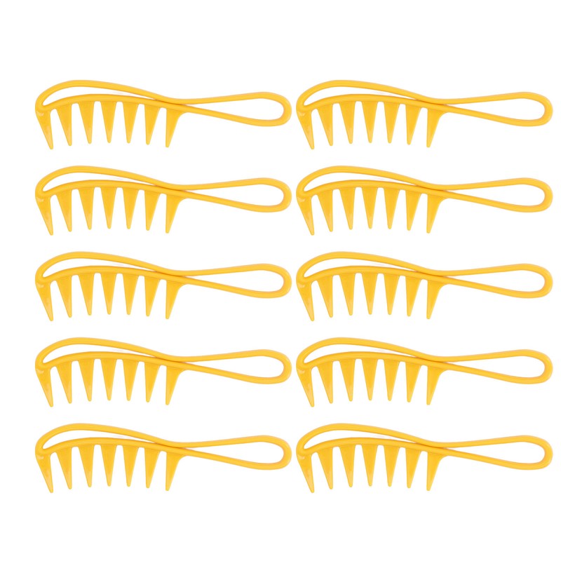 10pcs Wide Tooth Comb Large Texture Combs Wide Tooth Curl