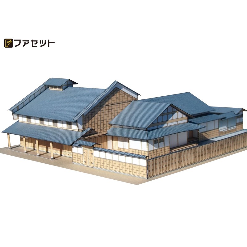 [Facet] Paper Craft 1/150 Nakayamado, Umarukuwaki Motojin