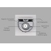 Vortex TX200 Emergency Rechargeable Right Angle Magnetic Flashlight, 1300 Lumens