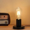 Jacqings Polished Metal Desktop Lamp Base E26 E27 Screw Light