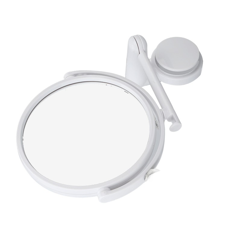 Wall Mount Makeup Mirror 360 Degree Rotation Clear Undistorted Single
