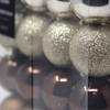 Earth Tones Christmas Baubles - Brown, Gold & Champagne -