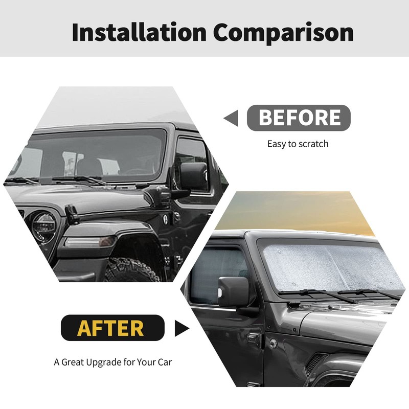 Windshield Sunshade Sun Shade Heat Shield Window Sun Visor Mat