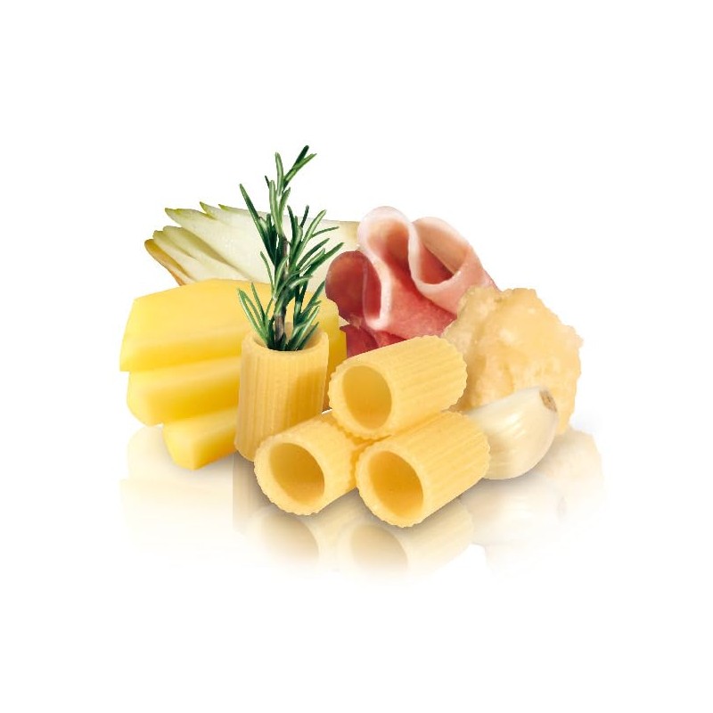 De Cecco Semonlina Pasta, Mezzi Rigatoni No.26, 1 Pound (Pack