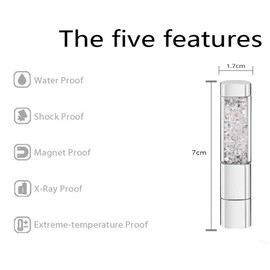 Garrulax USB Stick, Premium USB 2.0, Diamond 16 GB / 32 GB USB Flash Drive Waterproof Memory Stick High Speed Transfer Memory Stick