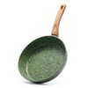 Jovire 10.25 Inch Nonstick Frying Pan, Green PFAS-Free Non-Toxic Skillet,