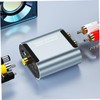 Angoily Optical Digital to Analog Audio Converter Fiber Adapter for