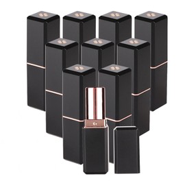 Set of 10 DIY Cosmetic Lipstick Tubes, Self Made Empty Containers for Lipstick - Ideal for Homemade Cosmetics