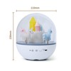 Carousel Light Bedside Night Lamp Rotating Romantic Light Home Decoration