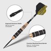 centaur 3 Pack Brass Steel Tip Darts, Professional 23 Grams