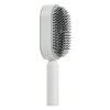 Cushion Hair Brush Self Cleaning Scalp Massage Rounded Comb Teeth