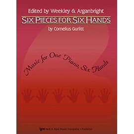 WP581 - Six Pieces For Six Hands - Gurlitt