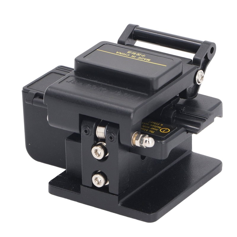 Fiber Cleaver High Accuracy Cold Splicing Hot Melting Optical Fiber
