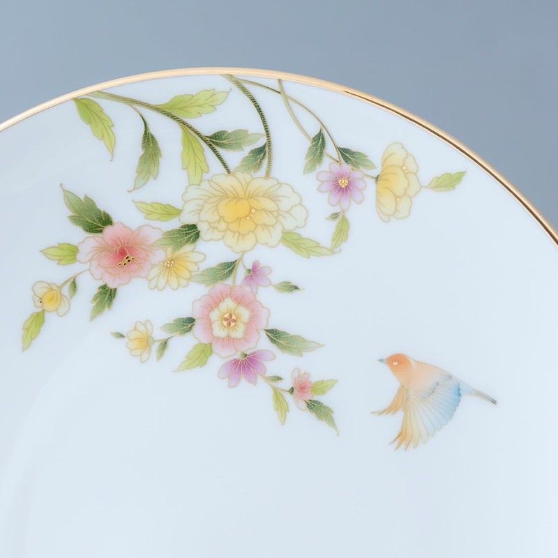 Narumi 52468-23400 Plate Plate Set, Lamage, 7.5 inches (19 cm),