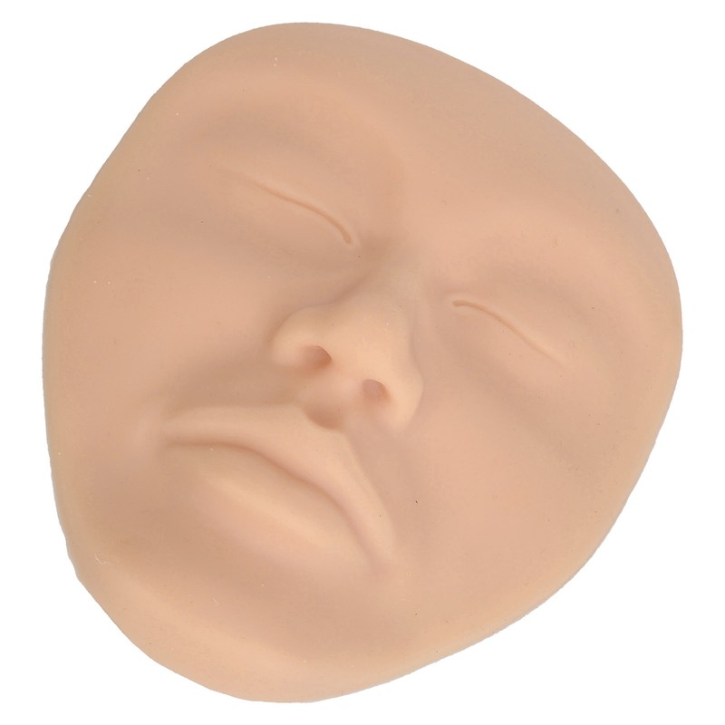 5D Makeup Practice Mannequin Solid Silicone Elastic Soft Microblading Supplies