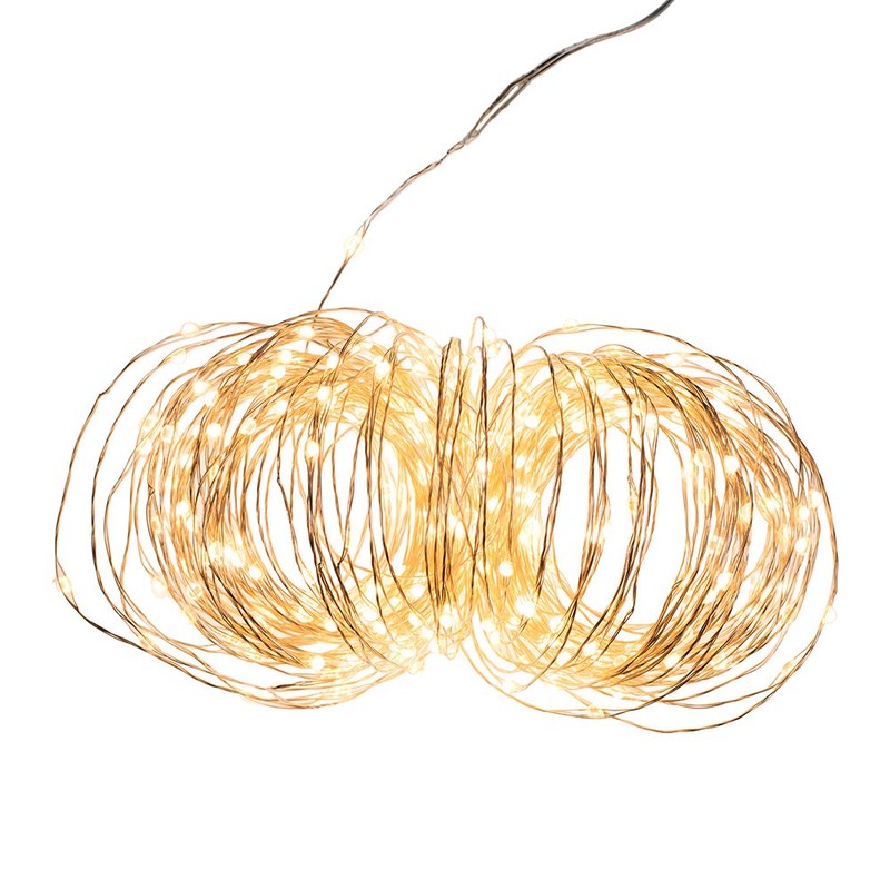 Kurt Adler 300-Light Warm White LED Rice Lights