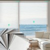 HeyBlinds Light Filtering Motorized Blinds with Remote, Smart Blinds for