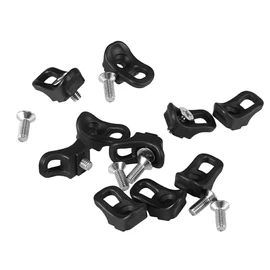 AIXXCUVQ Pack of 10 Kayak Eyelet Boat Canoe Deck Tie Down Loop Bungee Cord Outfitting Pad Eye Kayaking Replacement Hardware